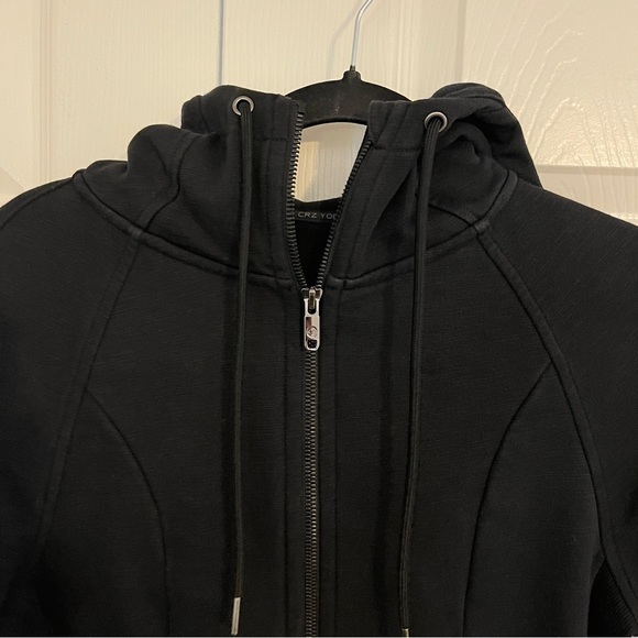CRZ YOGA Women's Slim Fit Full Zip Hooded Jacket - S - Picture 4 of 6